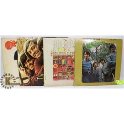 COLLECTION OF 4 MONKEES RECORDS