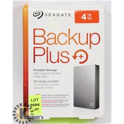 NEW SEAGATE BACK UP PLUS 4TB.