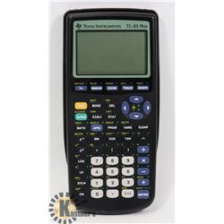 TEXAS INSTRUMENTS TI-83 PLUS GRAPHING CALCULATOR