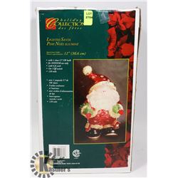 HOLIDAY COLLECTION LIGHTED SANTA,