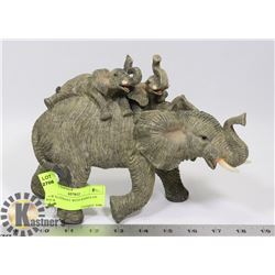NEW ELEPHANT WITH BABIES ON BACK
