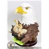 Image 1 : NEW EAGLE HEAD BUST  WITH CHICKS STATUE