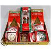 Image 1 : FLAT OF CHRISTMAS DECORATIONS