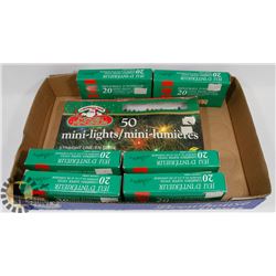 FLAT OF CHRISTMAS LIGHTS