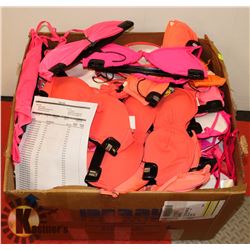 BOX OF ASSORTED SWIM WEAR