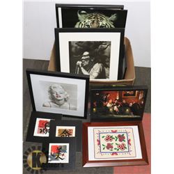 LARGE BOX W/ESTATE COLLECTION OF