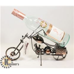 METAL WINE BOTTLE HOLDER,MOTORBIKE