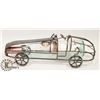 Image 1 : METAL WINE BOTTLE HOLDER,RACE CAR