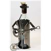 Image 1 : METAL WINE BOTTLE HOLDER,GUITAR PLAYER