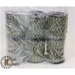 6 NEW ROLLS OF MASON LINE / 330FT PER