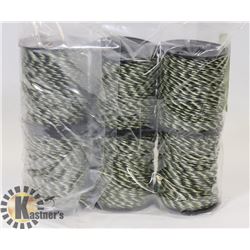 6 NEW ROLLS OF MASON LINE / 330FT PER