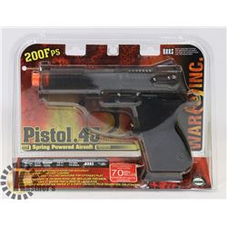 NEW AIR SOFT .45 CAL PISTOL / 200FPS
