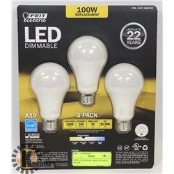 NEW LED 100 WATT REPLACEMENT BULBS