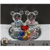 Image 1 : CRYSTAL LOVE BEAR COUPLE