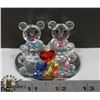 Image 1 : CRYSTAL LOVE BEAR COUPLE