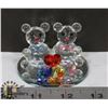 Image 1 : CRYSTAL LOVE BEAR COUPLE