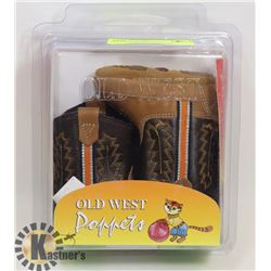 NEW BABIES OLD WEST SIZE 0 COWBOY BOOTS