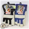 Image 1 : 2X PAIR OF WINTER WORK GLOVES