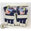 Image 1 : 2X PAIR OF WINTER WORK GLOVES