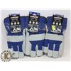 Image 1 : 3 PAIRS OF WINTER WORK GLOVES