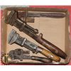 Image 1 : LOT OF 4 VINTAGE CRESCENT WRENCHES.
