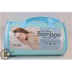 ALOE VERA BAMBOO FULL SIZE SHEETS GREEN