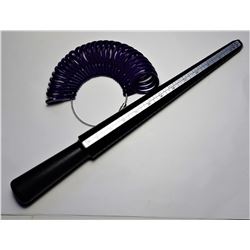 1)  MANDREL STYLE RING SIZER AND SET OF