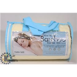 ALOE VERA BAMBOO TWIN SIZE SHEETS IVORY