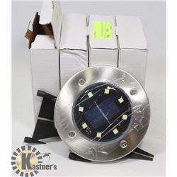 LOT OF 4 NEW LED SOLAR STUDS