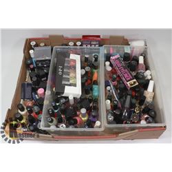 FLAT OF 150+ NEW NAIL POLISH