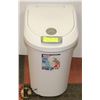 Image 1 : STERLITE LOCKING TOUCH UP GARBAGE CAN.