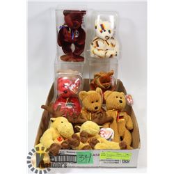 TY RETIRED CANADA & GERMANY BEANIES