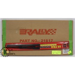 LOT OF 6 NEW 17" ULTRA VISION WIPER BLADES