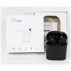 PAIR OF NEW I7S WIRELESS EARBUD HEADPHONES (BLACK)