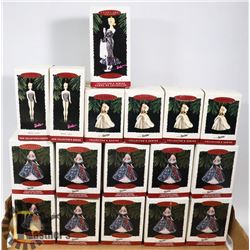 ASSORTED BARBIE TREE ORNAMENTS - COLLECTORS EDITIN