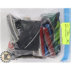 BAG OF POCKET KNIVES