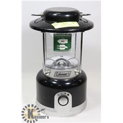 COLEMAN RECHARGEABLE CAMPING LIGHT.