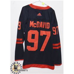 NEW OILERS CONNOR MCDAVID THIRD JERSEY LARGE WITH