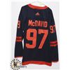 Image 1 : NEW OILERS CONNOR MCDAVID THIRD JERSEY LARGE WITH