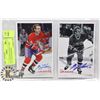 Image 1 : AUTOGRAPHED HOCKEY CARDS GUY LAFLEUR MOLSON