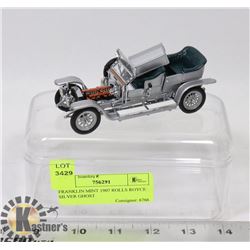FRANKLIN MINT 1907 ROLLS ROYCE SILVER GHOST