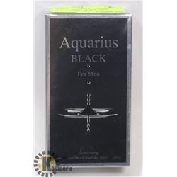NEW AQUARIUS BLACK 100ML COLOGNE FOR MEN