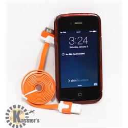 IPHONE 4 WITH CHARGING CABLE