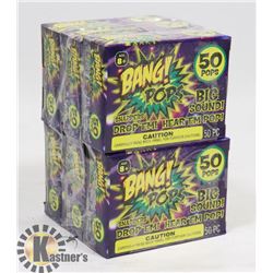 6 PACKS BANG! POPS / 50 PER PACK