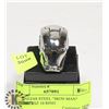 Image 1 : STAINLESS STEEL "IRON MAN" HELMUT SZ 10 RING
