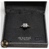 Image 1 : BEAUTIFUL CUBIC ZIRCONIA RING SIZE 9