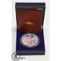 2000 USA SILVER DOLLAR IN FULL COLOR