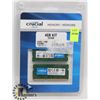 Image 1 : NEW CRUCIAL MEMORY 4GB KIT / DDR3L
