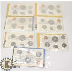 1968-1983 LOT OF 7 CANADA PROOF-LIKE MINT SEALED