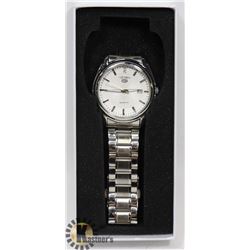 REPLICA SEIKO QUARTZ MENS WATCH STAINLESS STEEL
